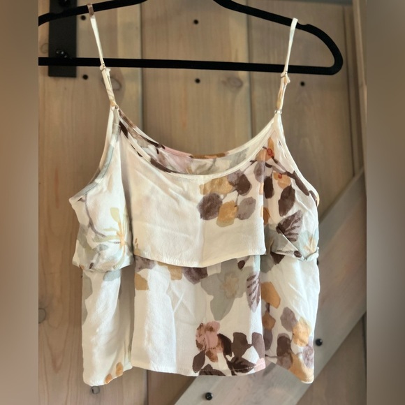 NWOT Lovestitch Floral Ruffle Cami - Picture 4 of 5
